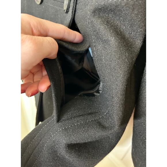 Vintage Marvin Richards Wool Pea Coat - Picture 7 of 9